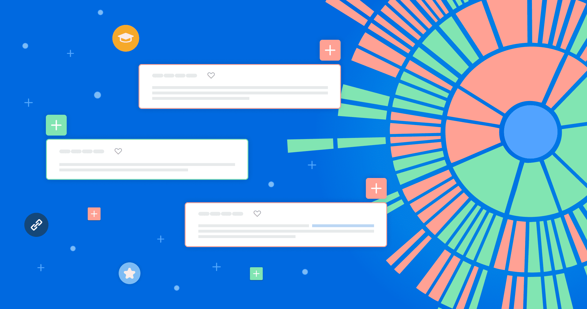 Explore your discussion with ease using the sunburst view!